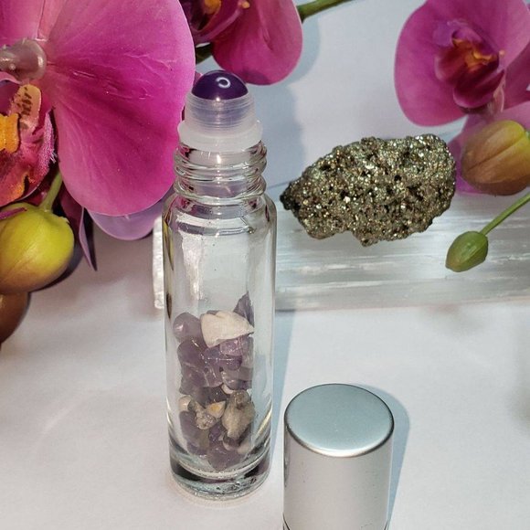💥2 for 40 - Gemstone Rollerballs for Essential Oils - Picture 1 of 5